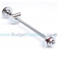 Bexley Corner TRV - White & Chrome