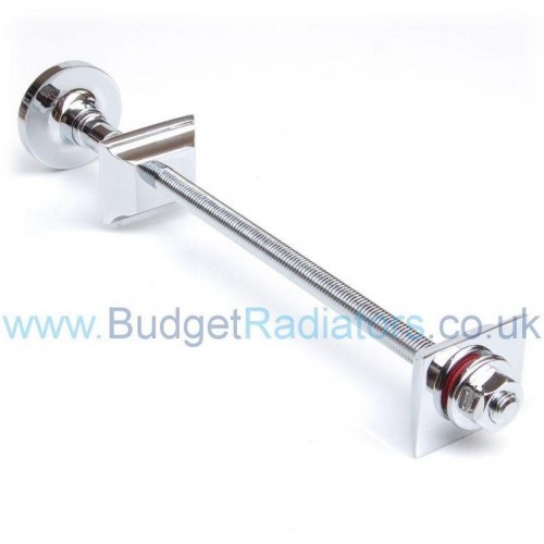 Cast Iron Radiator Luxury Wall Stay - Chrome - Wall Stays, End Caps, Bleed Valves