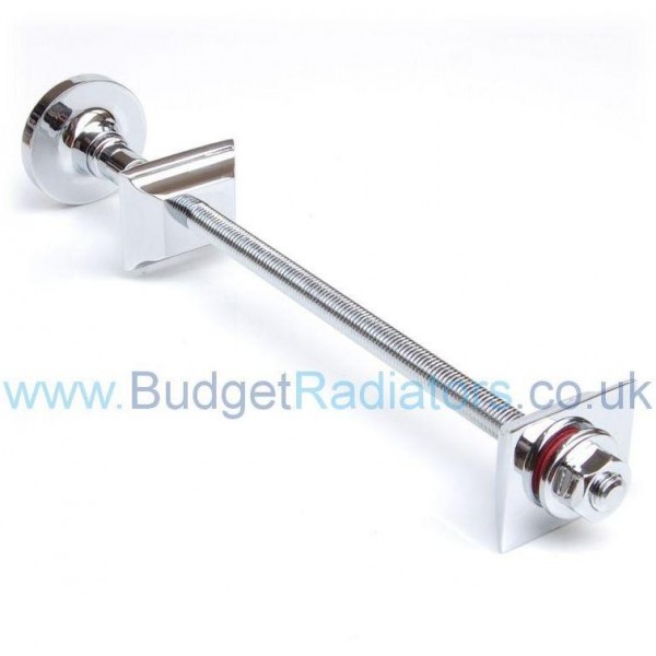 Cast Iron Radiator Luxury Wall Stay - Chrome