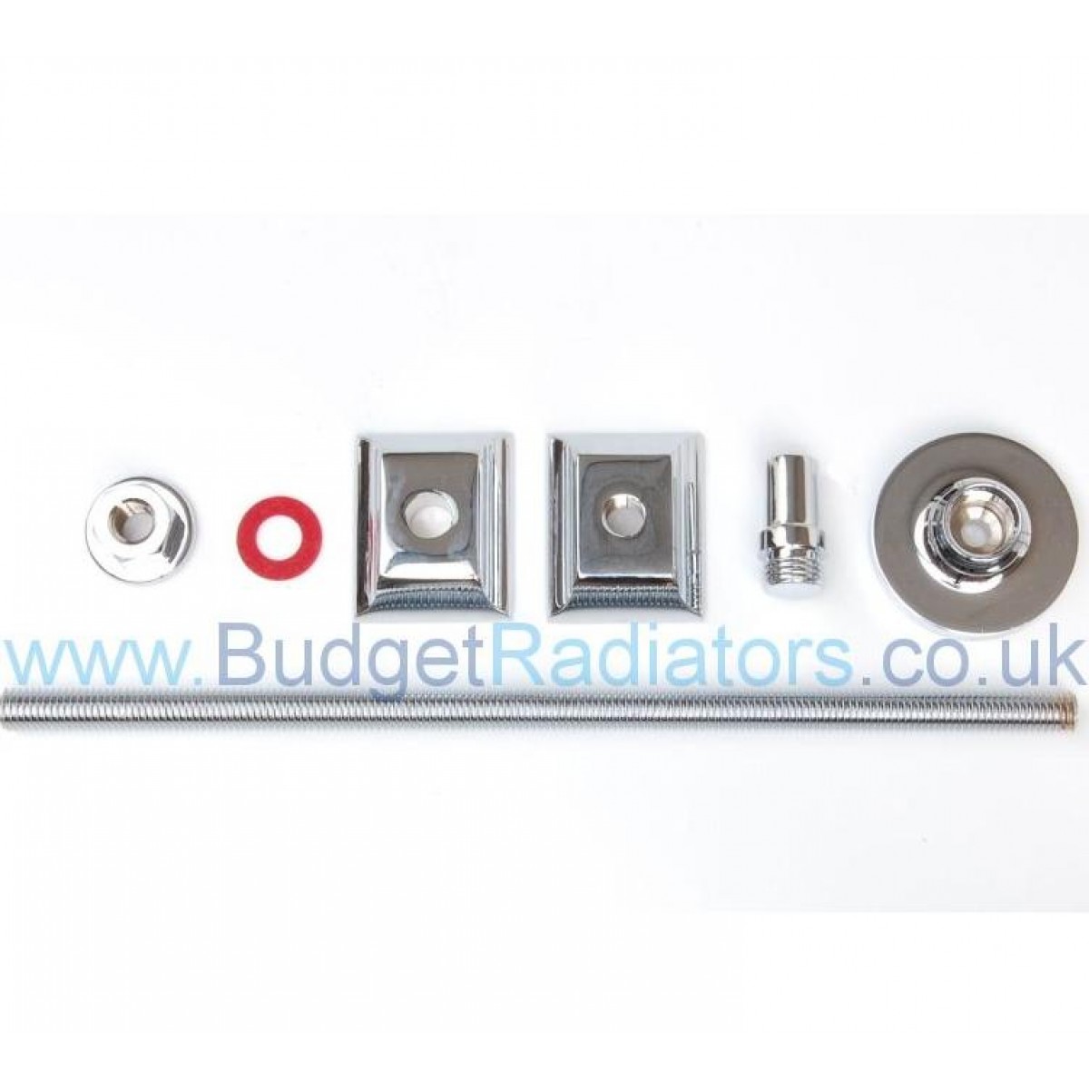 Cast Iron Radiator Luxury Wall Stay - Chrome
