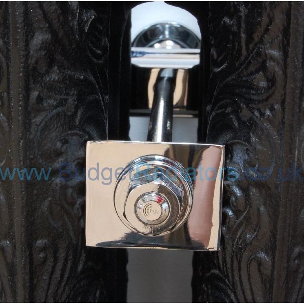 Cast Iron Radiator Luxury Wall Stay - Chrome