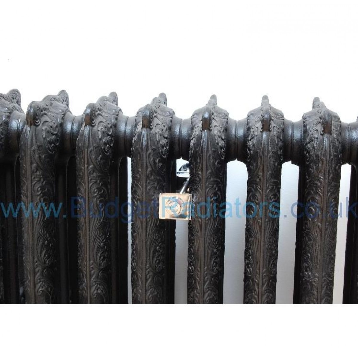 Cast Iron Radiator Luxury Wall Stay - Chrome
