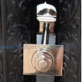 Cast Iron Radiator Luxury Wall Stay - Nickel, Polished