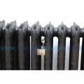 Cast Iron Radiator Luxury Wall Stay - Nickel, Polished