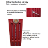 Cast Iron Radiator Standard Wall Safety Stay - "Hidden" Type