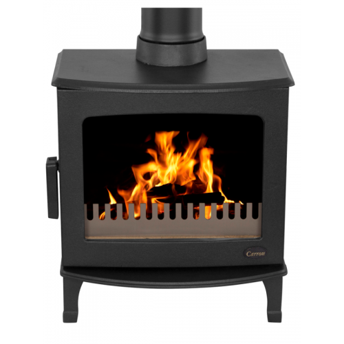 Carron ECO Stove 5kW SE - Matt Black - Carron Woodburning & Multifuel Stoves