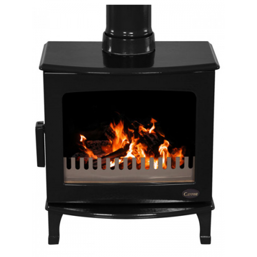 Carron ECO Stove 5kW SE - Black Enamel - Carron Woodburning & Multifuel Stoves