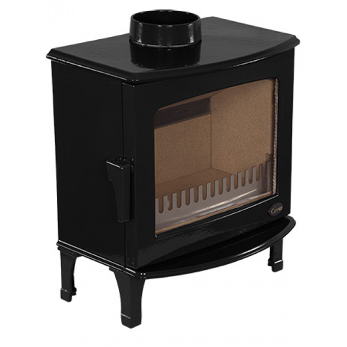 Carron ECO Stove 5kW SE - Black Enamel