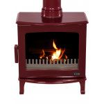 Carron ECO Stove 5kW SE - Rich Red Enamel