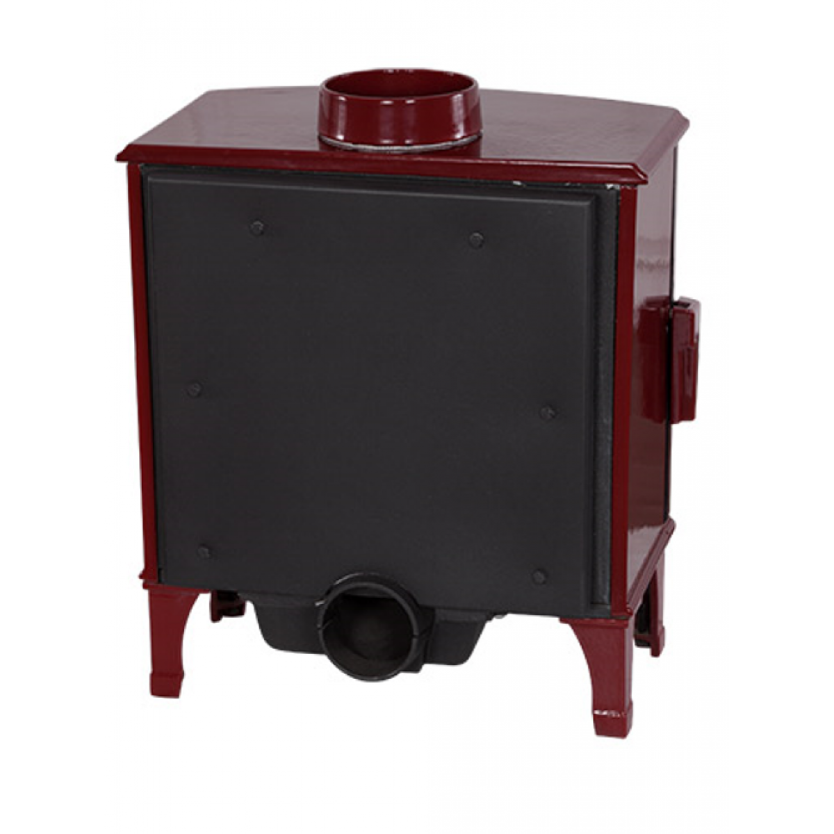 Carron ECO Stove 5kW SE - Rich Red Enamel