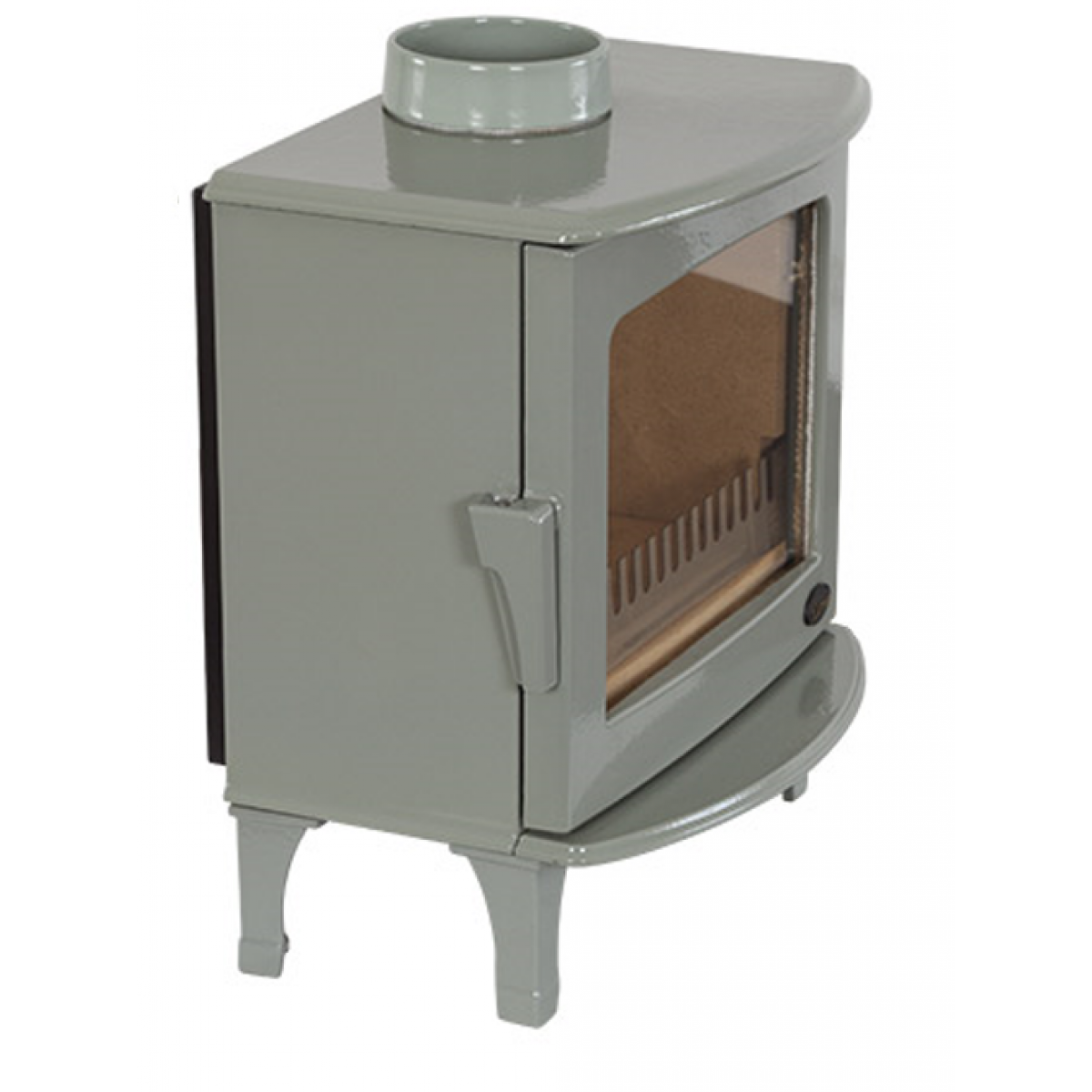 Carron ECO Stove 5kW SE - Sage Green Enamel