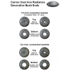 Tuscany 765 Single Column Cast Iron Radiator, 6 Sections, 765 x 496mm