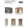 Tuscany 765 Single Column Cast Iron Radiator, 26  Sections, 765 x 2036mm