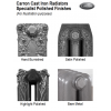Tuscany 765 Single Column Cast Iron Radiator, 5 Sections, 765 x 419mm