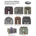 Deco 585 Single Column Cast Iron Radiator, 26 Sections, 585 x 1352mm Deco 585 Single Column Cast Iron Radiator, 26 Sections, 585 x 1352mm
