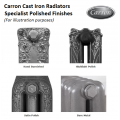 Deco 585 Single Column Cast Iron Radiator, 26 Sections, 585 x 1352mm Deco 585 Single Column Cast Iron Radiator, 26 Sections, 585 x 1352mm