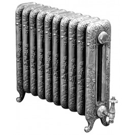 Daisy 595 Two-Column Cast Iron Radiator - 4 Sections, 595 x 298mm