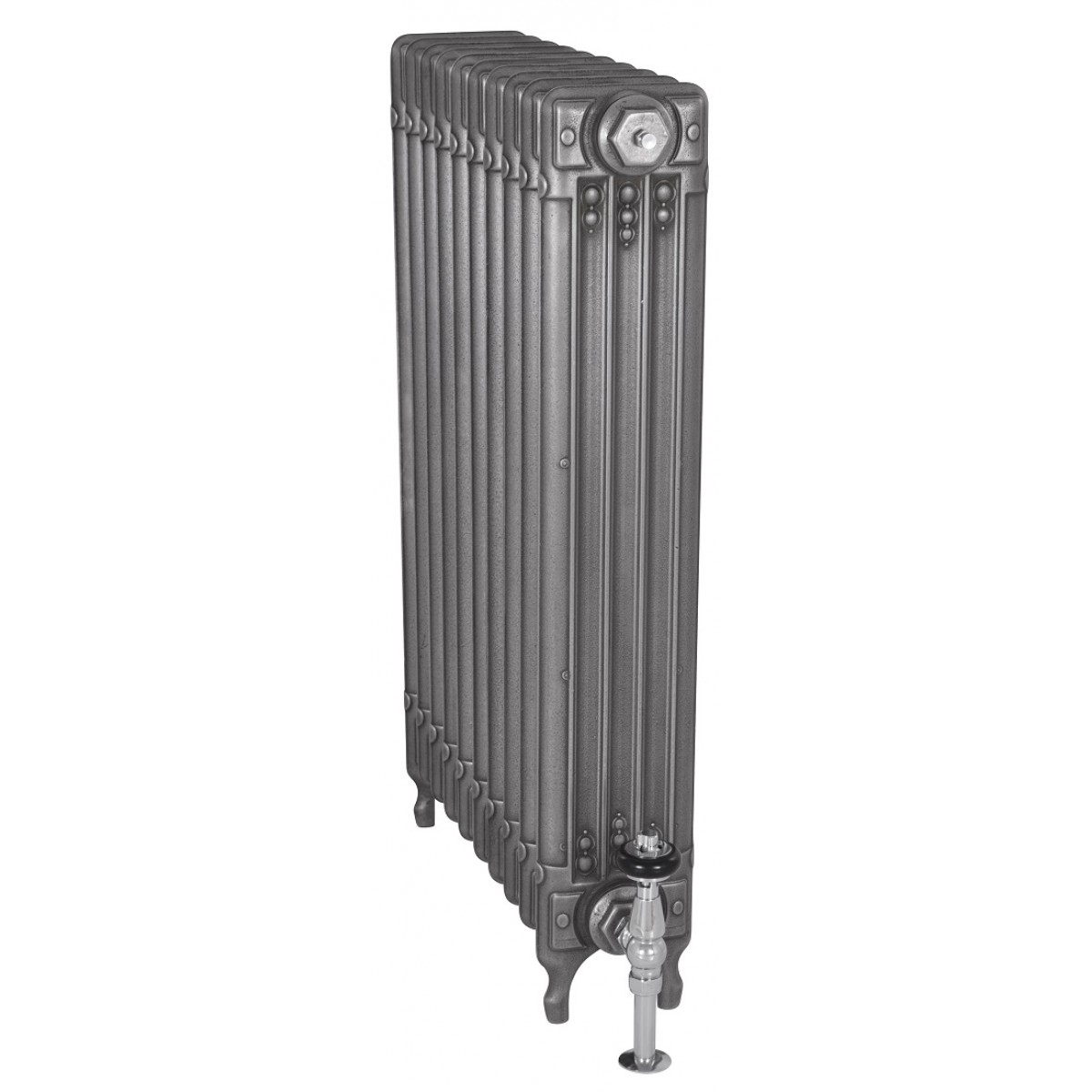 Deco 585 Single Column Cast Iron Radiator, 20 Sections, 585 x 1040mm