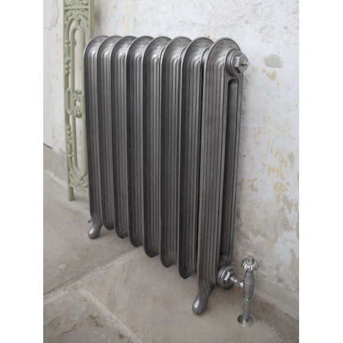 Tuscany 765 Single Column Cast Iron Radiator, 10 Sections, 765 x 804mm - The Tuscany