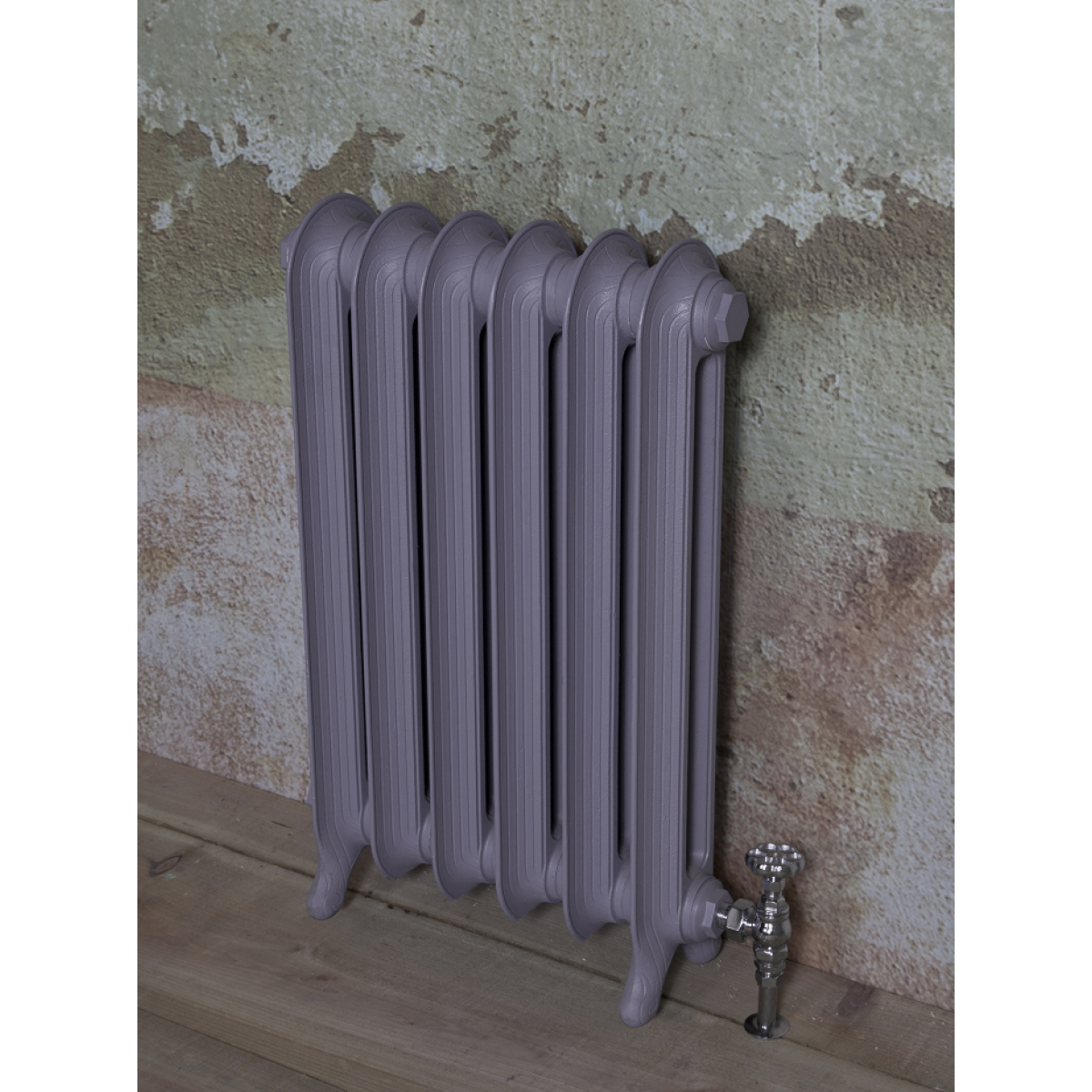 Tuscany 765 Single Column Cast Iron Radiator, 25  Sections, 765 x 1959mm