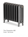 Clarendon 440 Cast Iron Radiator - 3 Sections, 440 x 228mm