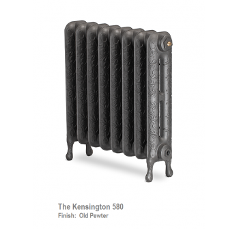 Kensington 580 Cast Iron Radiator - 7 Sections, 580 x 531mm