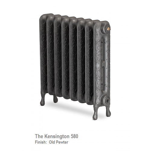 Kensington 580 Cast Iron Radiator - 10 Sections, 580 x 744mm - The Kensington