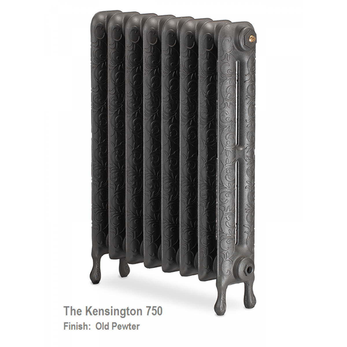 Kensington 750 Cast Iron Radiator - 36 Sections, 750 x 2590mm