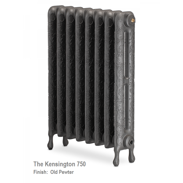 Kensington 750 Cast Iron Radiator - 36 Sections, 750 x 2590mm
