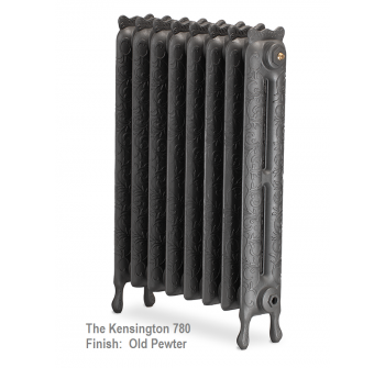 Kensington 780 Cast Iron Radiator - 6 Sections, 780 x 460mm