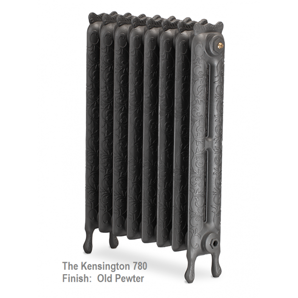 Kensington 780 Cast Iron Radiator - 40 Sections, 780 x 2874mm