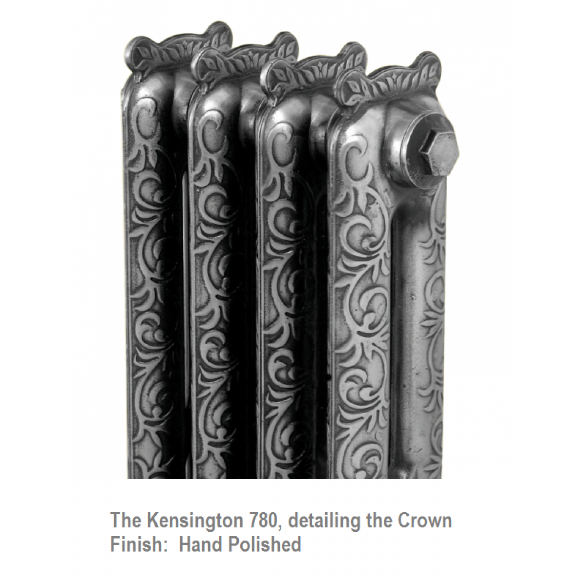 Kensington 780 Cast Iron Radiator - 40 Sections, 780 x 2874mm