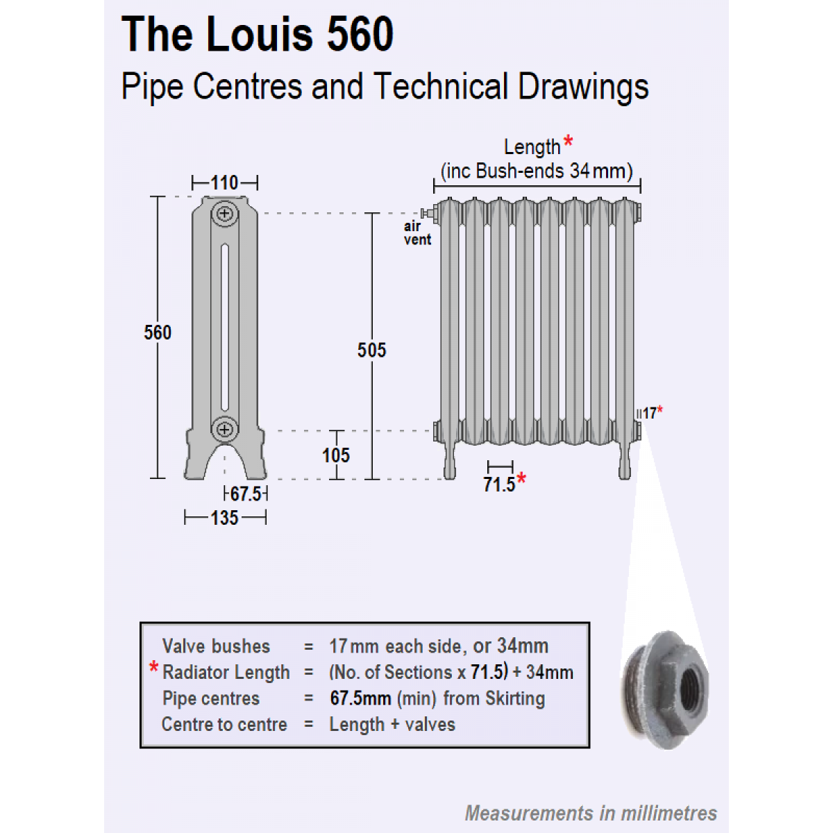 Louis 560 x 1321, 18 Sections