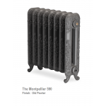 Montpellier 590 Cast Iron Radiator - 8 Sections, 590 x 607mm