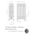 Fast Delivery Neo Georgian 4-Column 660 High, 10 Sections Fast Delivery Neo Georgian 4-Column 660 High, 10 Sections