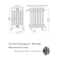 Neo Georgian 6-Column - 505mm High, 10 Sections Neo Georgian 6-Column - 505mm High, 10 Sections