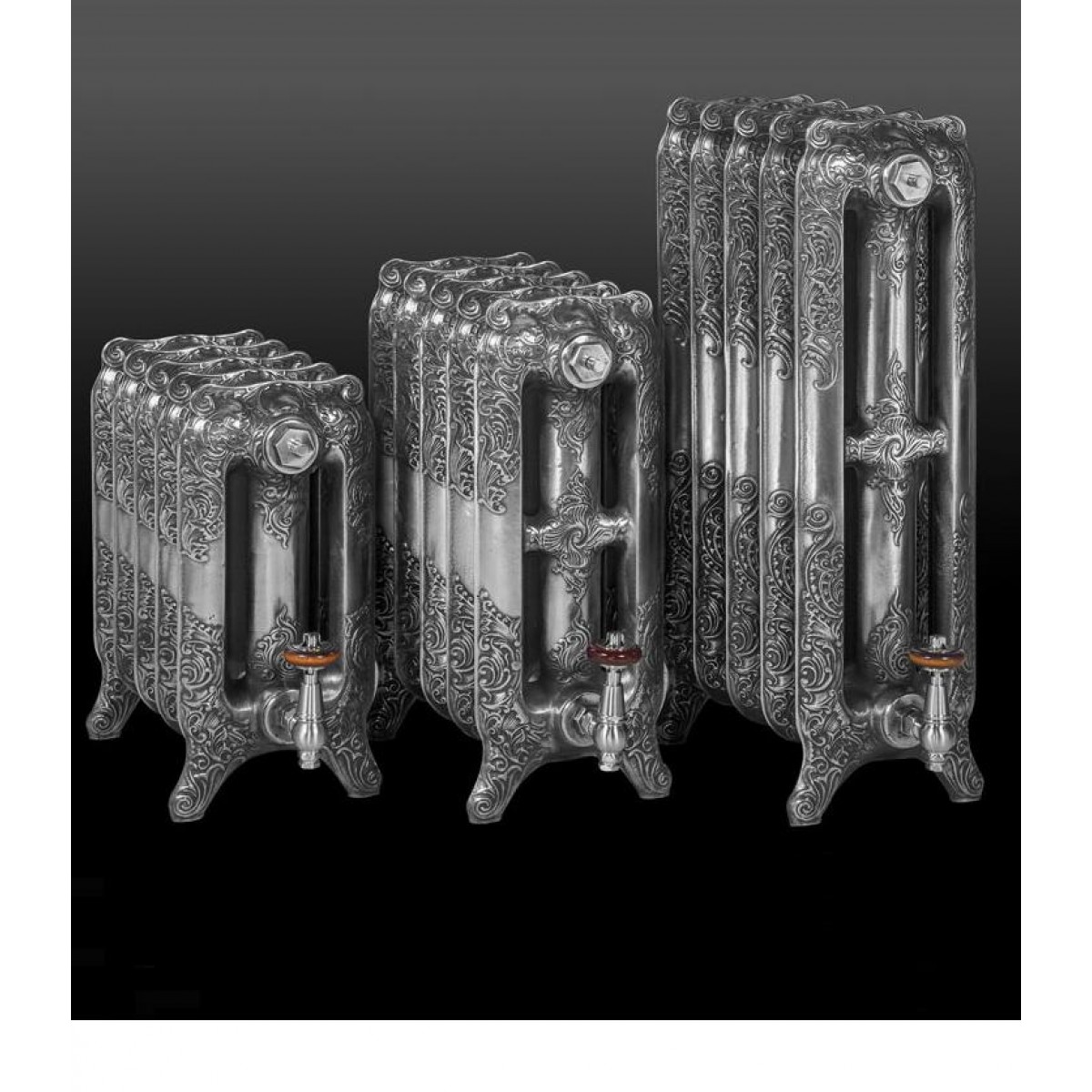 Oxford Cast Iron Radiator - 9 Section 765 x 744mm  OXFO-765-09