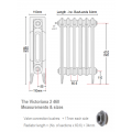 Victoriana 2 Cast Iron Radiator - 29 Section, 460H x 1791mm