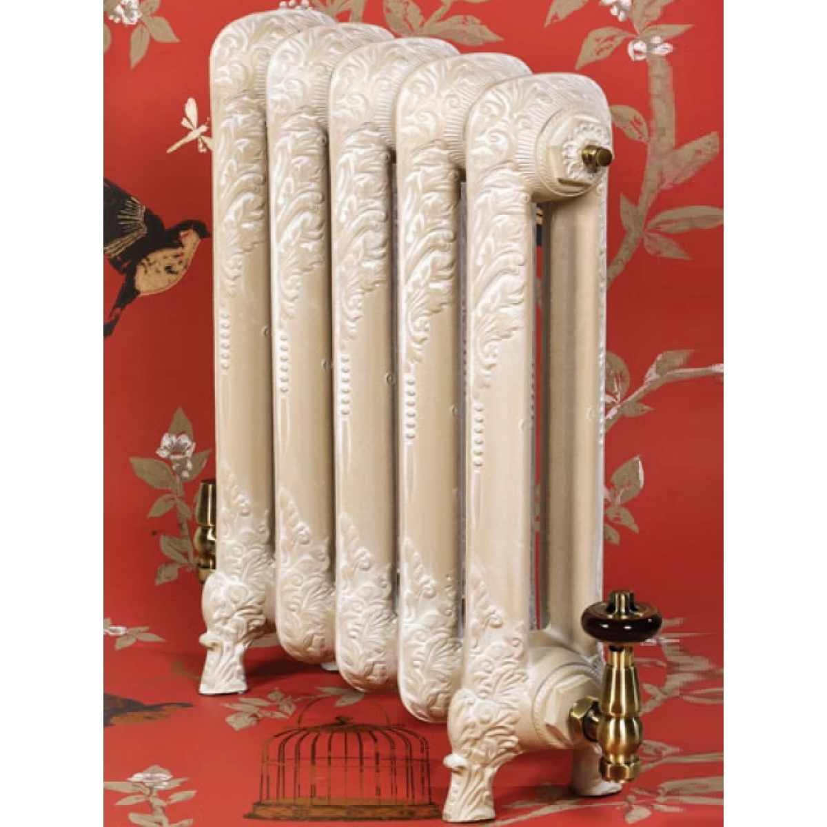 Shaftsbury Cast Iron Radiator 540mm High, 17 Sections
