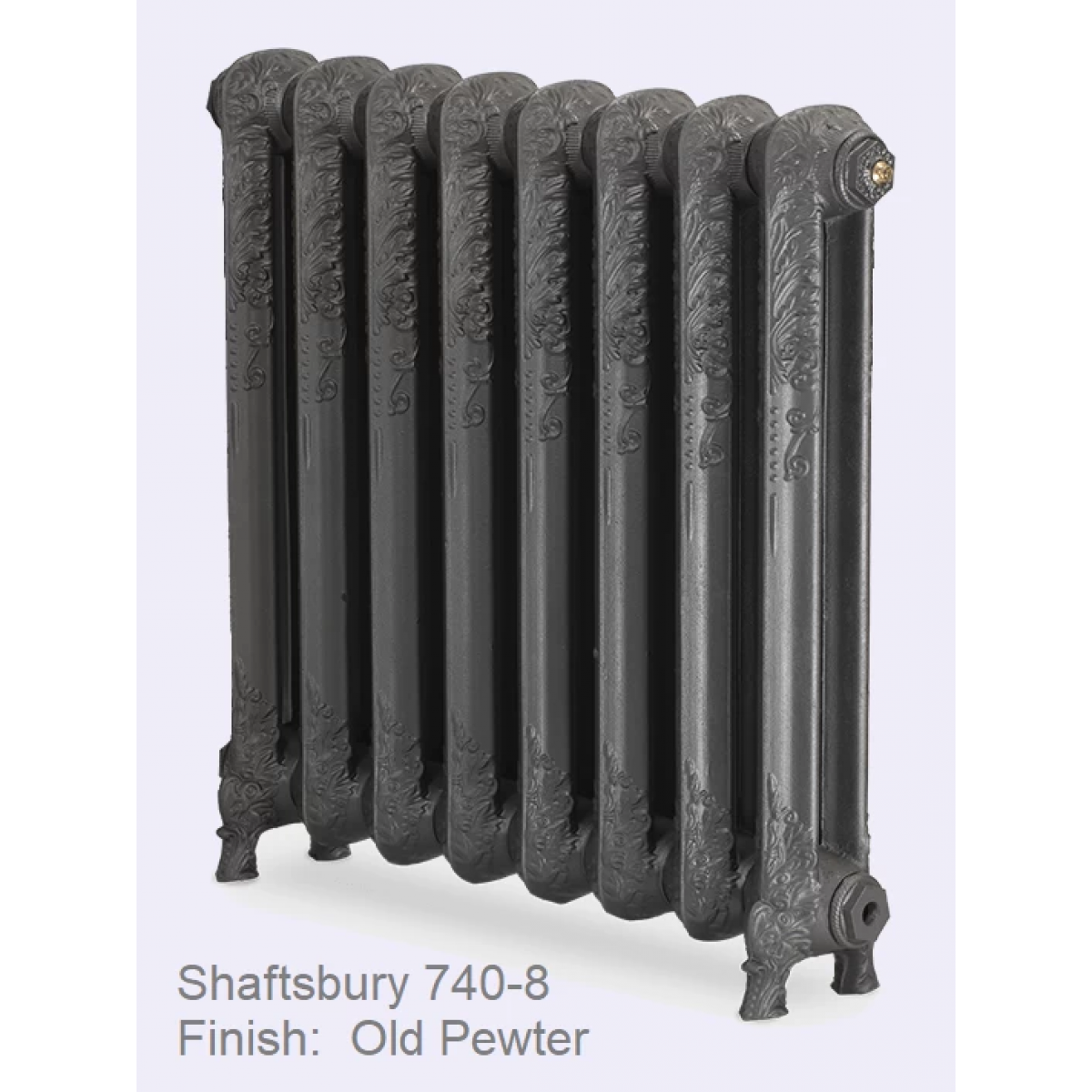Shaftsbury Cast Iron Radiator 740mm High, 16 Sections