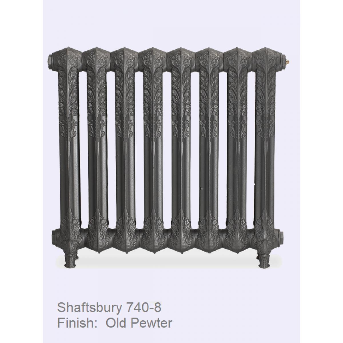 Shaftsbury Cast Iron Radiator 740mm High, 16 Sections
