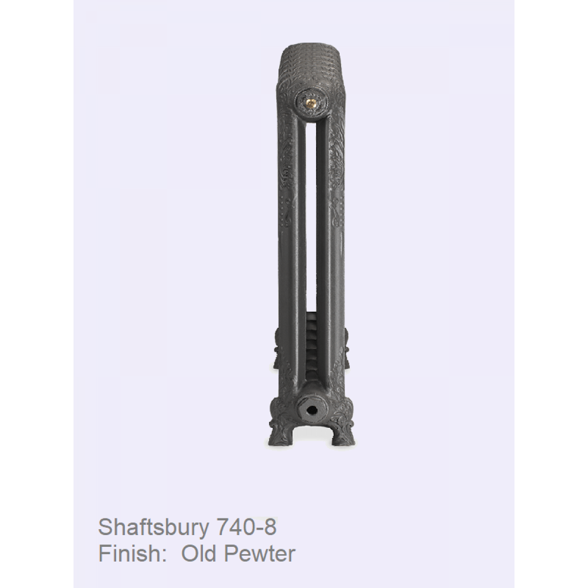 Shaftsbury Cast Iron Radiator 740mm High, 16 Sections