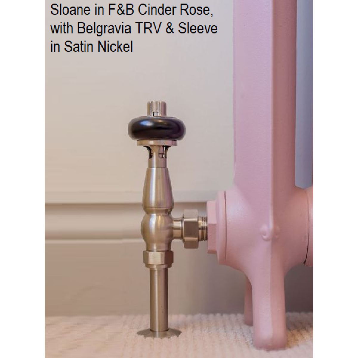 Sloane Cast Iron Radiator - 750mm High, 3 Section