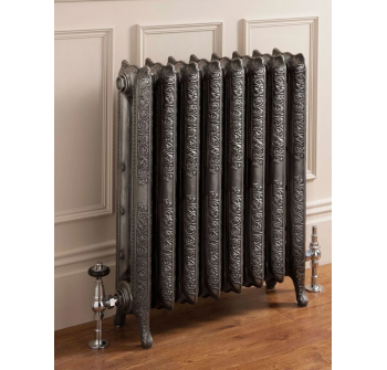 Trieste 2 Column Cast Iron Radiator, 955mm High - 14 Sections