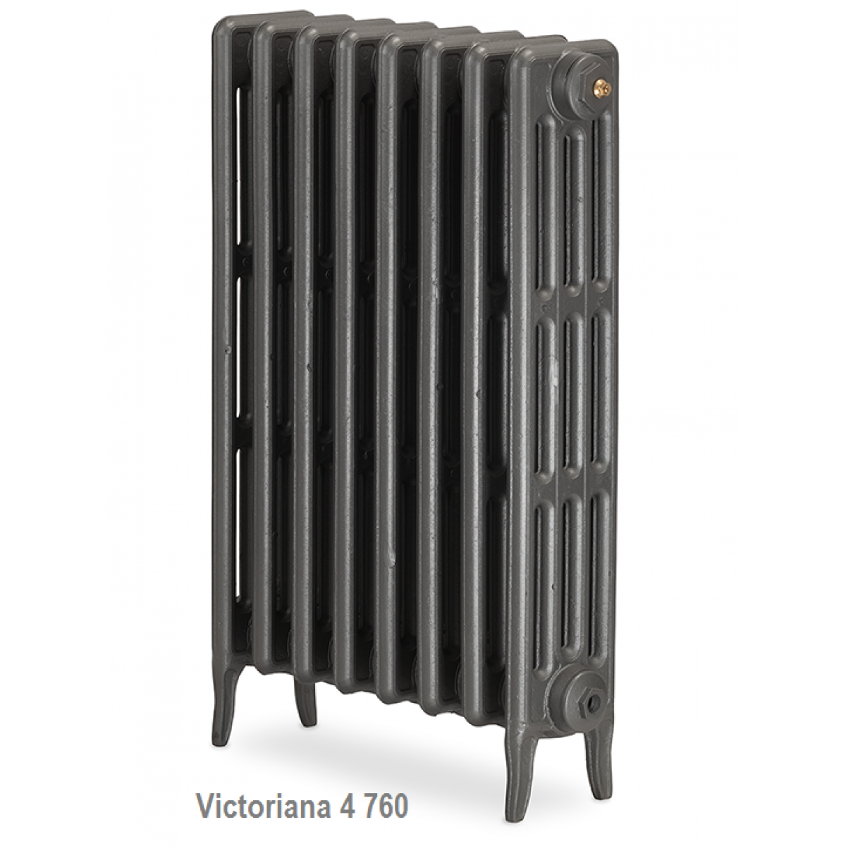 Victoriana 4 760 Cast Iron Radiator - 37 Section, 760H x 2295mm