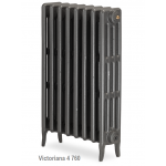 Victoriana 4 760 Cast Iron Radiator - 32 Section, 760H x 1989mm