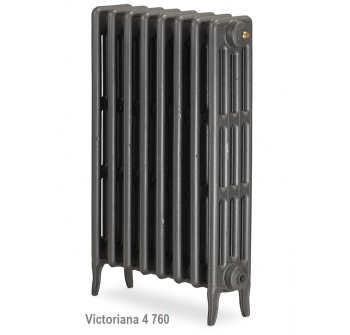 Victoriana 4 760 Cast Iron Radiator - 14 Section, 760H x 889mm