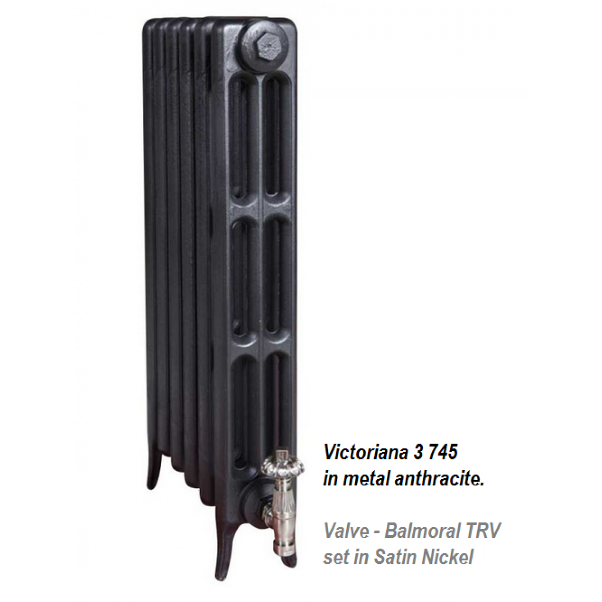 Victoriana 3 Cast Iron Radiator - 16 Section, 745H x 1016mm