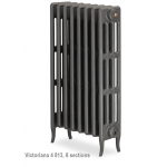 Victoriana 4 813 Cast Iron Radiator - 15 Section, 813H x 936mm