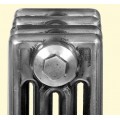 Victoriana Slim 4-Column Cast Iron Radiator - 725mm High, 10 Section